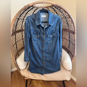 Carly Jean Los Angeles Josie Denim Dress Small